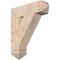 Ekena Millwork Traditional Arts & Crafts Smooth Bracket, Douglas Fir, 5 1/2"W x 22"D x 26"H BKT06X22X26TRA03SDF - alternate 1